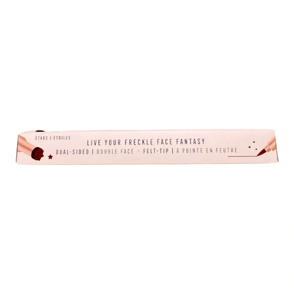 The Creme Shop Faux Real Freckle Stamp Deep Brown Dual Sided Felt Tip